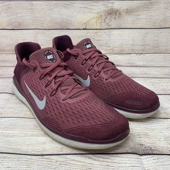 Nike Shoes Free Rn 2018 Maroon Nike Free RN 2018 Low Men's Running